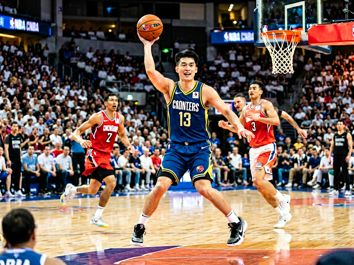篮球赛事-NBA比赛现场精彩瞬间